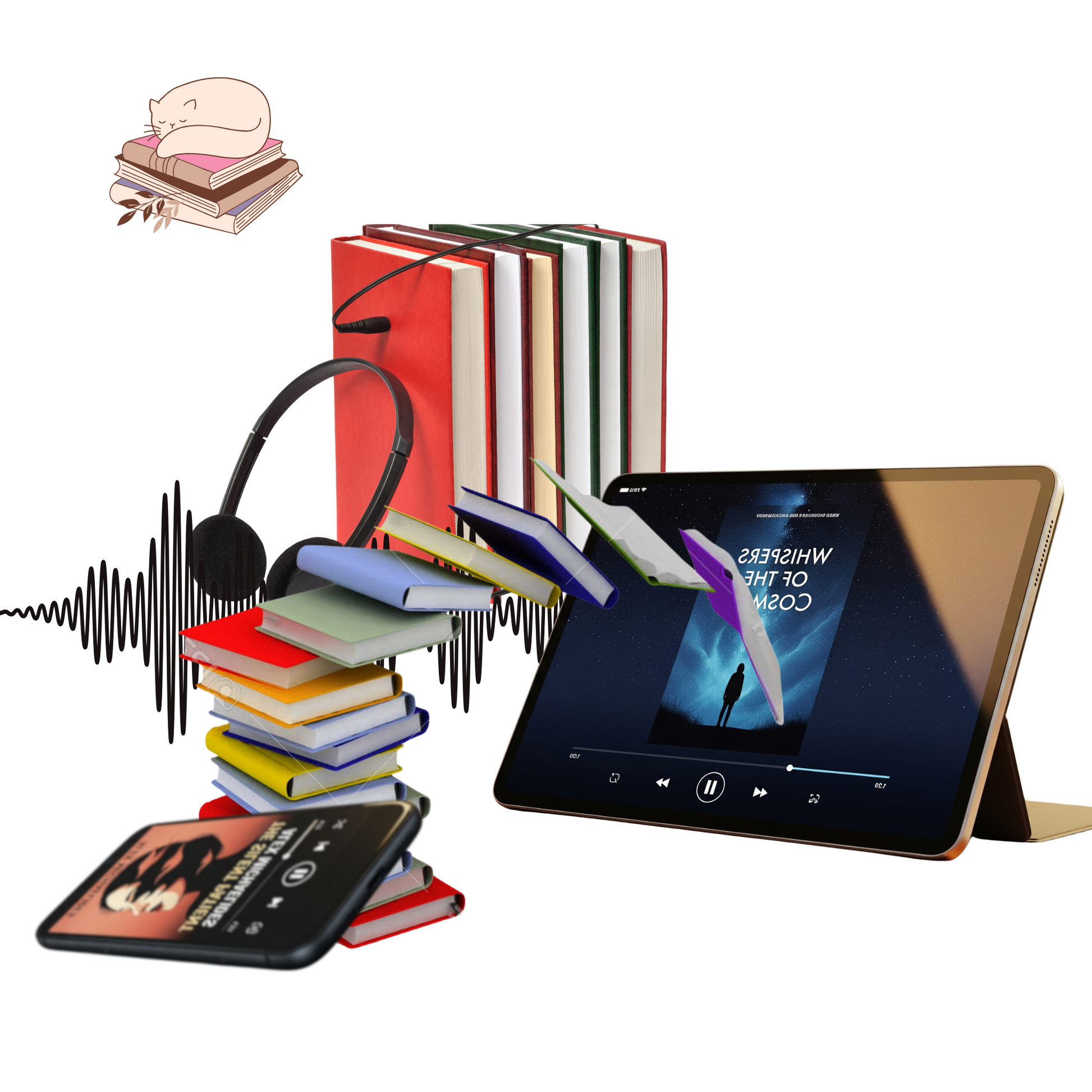 1,800 AUDIO LIBROS